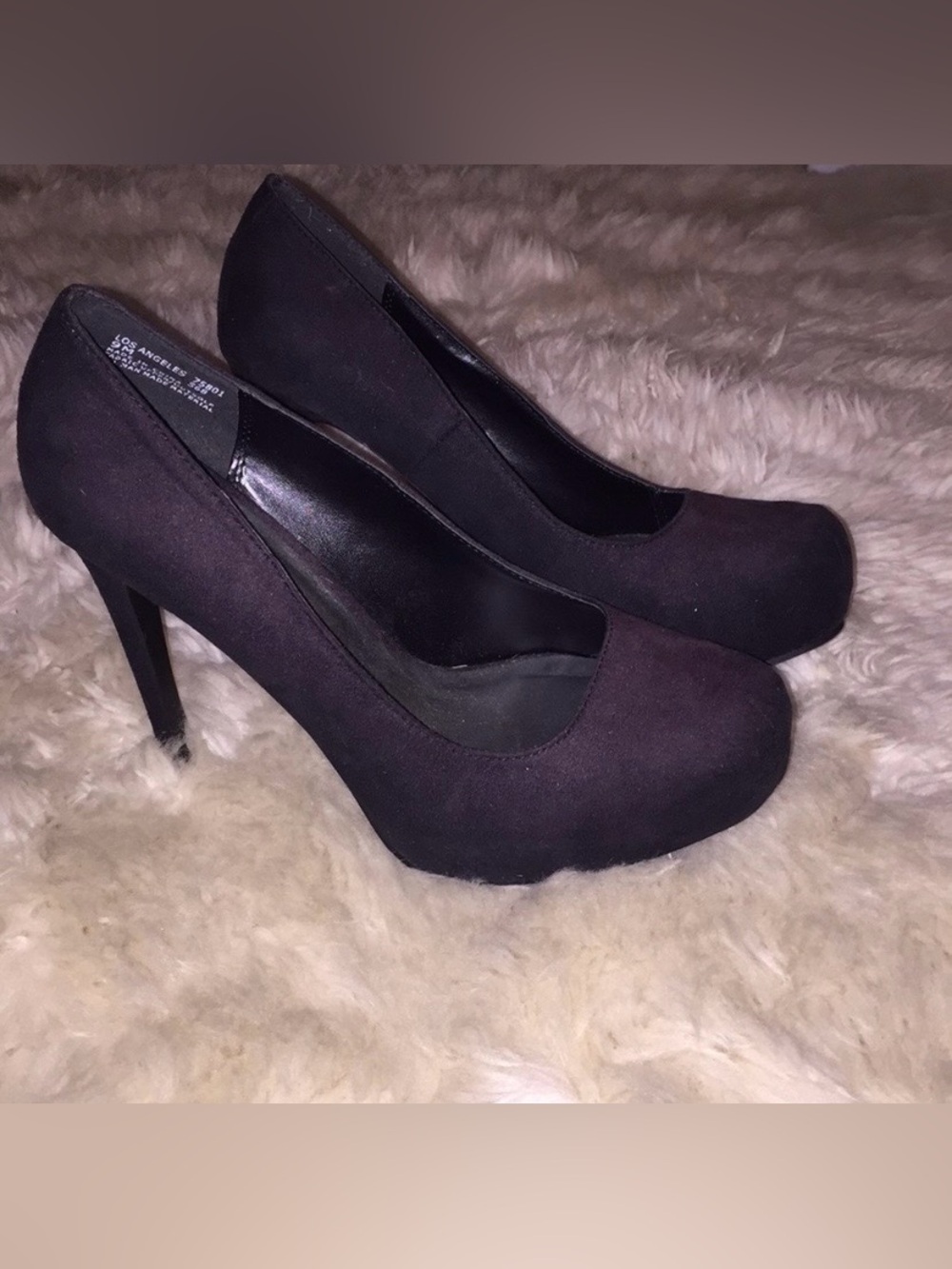 Kardashian Kollection Ombré Black Heels